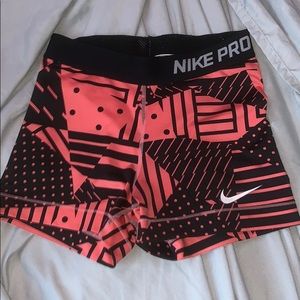 Nike Pro 3” Spandex Shorts